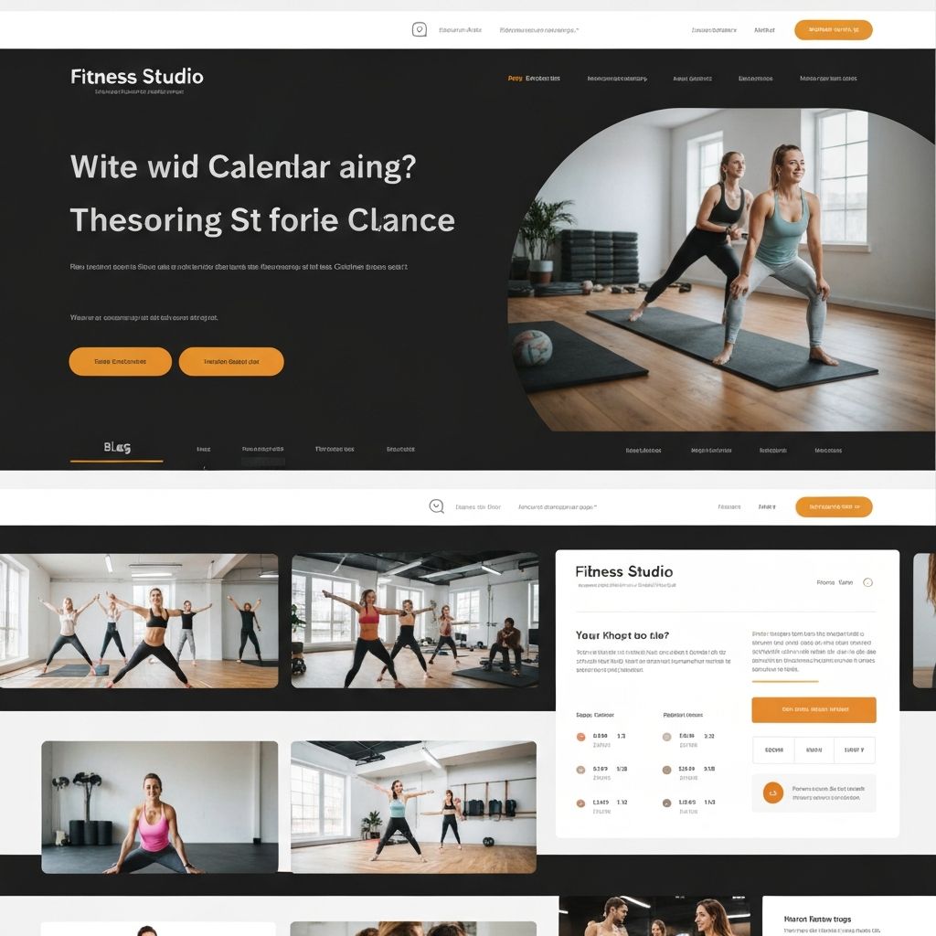 Fitness Studio Website